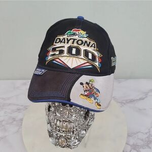 Kudzu 2004 Nascar Daytona 500 Hat with Mickey, Goofy, and Donald Duck